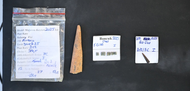 Direkli Mağarası’nda 13 Bin Yıllık Endüstri ve İnanç İzleri