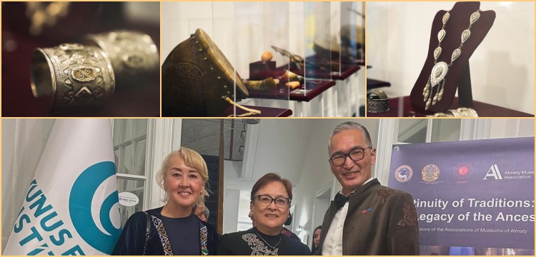 Kazakistan'ın Atalar Mirası Hollanda'nın başkenti Amsterdam’da sergileniyor