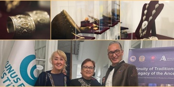 Kazakistanın Atalar Mirası Hollandanın başkenti Amsterdamda sergileniyor