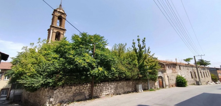 Kütahya'daki Tarihi Kilise, Ortodoks Kilisesinin Desteğiyle Restorasyona Hazırlanıyor