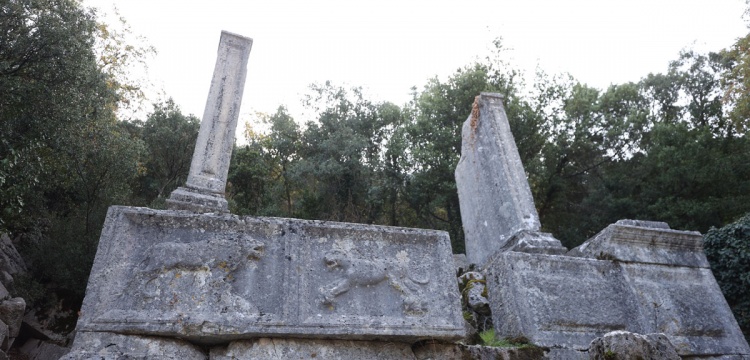 Termessos Antik Kenindeki Anıt Mezarlar Restore Ediliyor