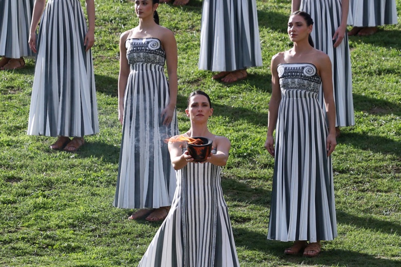 Milano Cortina 2026 Kış Olimpiyat Oyunları’nın Meşale Yakma Töreni