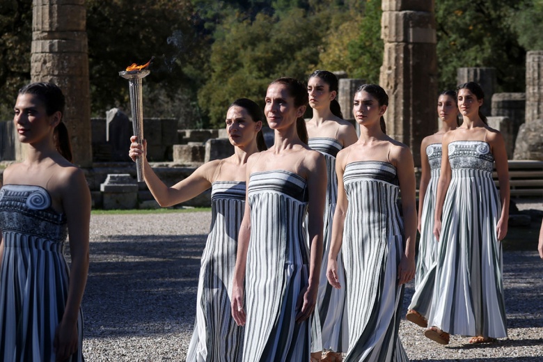 Milano Cortina 2026 Kış Olimpiyat Oyunları’nın Meşale Yakma Töreni