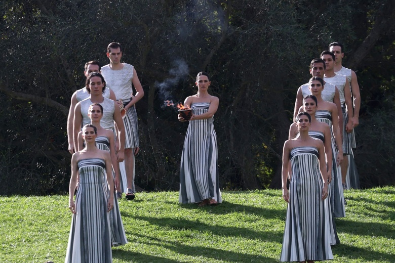 Milano Cortina 2026 Kış Olimpiyat Oyunları’nın Meşale Yakma Töreni