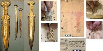 Arkeologlar 2500 Yıllık Saka Hançerini kalıp eşleştirme tekniği ile yeniden üretti