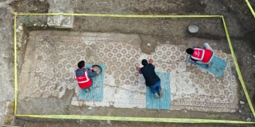 Antakyada Yazıtlı Mozaik Keşfi: Enkaz Altından Geç Antik Çağa