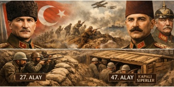 Çanakkale Savaşında siper tartışması, 2 cephe arasındaki fark ve şehit düşen alay