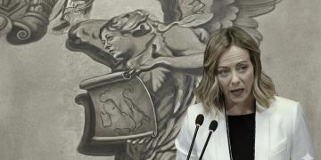 Romadaki bir tarihi freskteki melek Başbakan Meloniye benzetildi