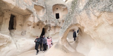 Kapadokyada Zelve ve Paşabağı 1,27 Milyon Ziyaretçiyi Aştı