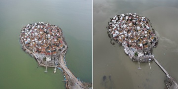 Bursa Uluabat Gölü Gölyazıda Kıyı Çizgisini Değiştirdi: Kuraklıktan Canlanmaya Geçiş