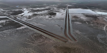 Kayseri Tuzla Palas Gölü 41 Yıl Sonra Eski Havzasına Kavuştu