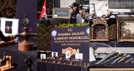 Beykoz ve Maltepede çok sayıda tarihi eser yakalandı ve 12 kişi göz altına alındı