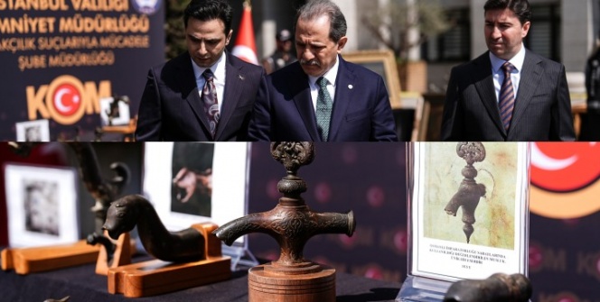 İstanbuldaki tarihi eser operasyonlarında 374 tarihi obje ele geçirildi