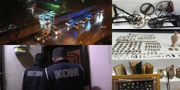 Polis 9 ilde eşzamanlı operasyonlarla 4 ülkeye tarihi eser satan çeteyi ortaya çıkardı