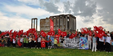 Aizanoi Antik Kentinde Spor ve Tarih Aynı Sahada Buluştu
