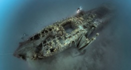 Tarihi HMS Louise batığına koruma çalışmaları sonrası ilk dalış gerçekleştirildi
