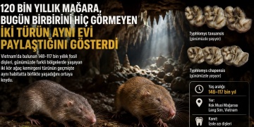 120 bin yıllık fosiller hâlâ yaşayan türlere ait çıktı ve nesli kurumuş bir tür keşfedildi
