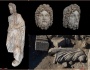 Aspendosta 2,20 metrelik mermer Asklepios ve Telesphoros heykeli bulundu