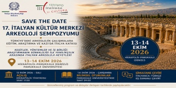 XVII. İtalyan Kültür Merkezi Arkeoloji Sempozyumunun adresi Hierapolis