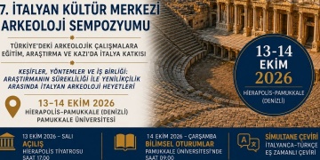 İtalyan Kültür Merkezi Arkeoloji Sempozyumu bu sene 13-14 Ekimde Pamukkalede