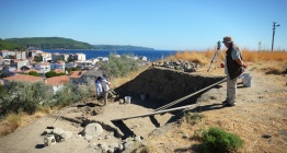 Eceabattaki Maydos Höyüğünde 4 Bin 200 Yıllık Savunma Sistemi Ortaya Çıkarıldı