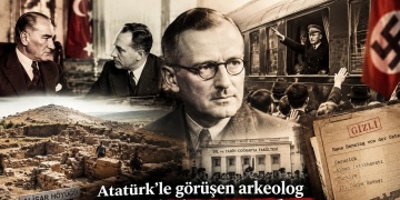 Atatürkle görüşen ünlü arkeolog Der Oster, Nazi Selamı veren Alman Casusu imiş